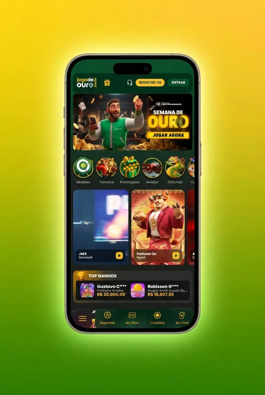 Passo a passo para depositar no Jogo de Ouro via Pix no Brasil, com QR Code e saldo instantâneo