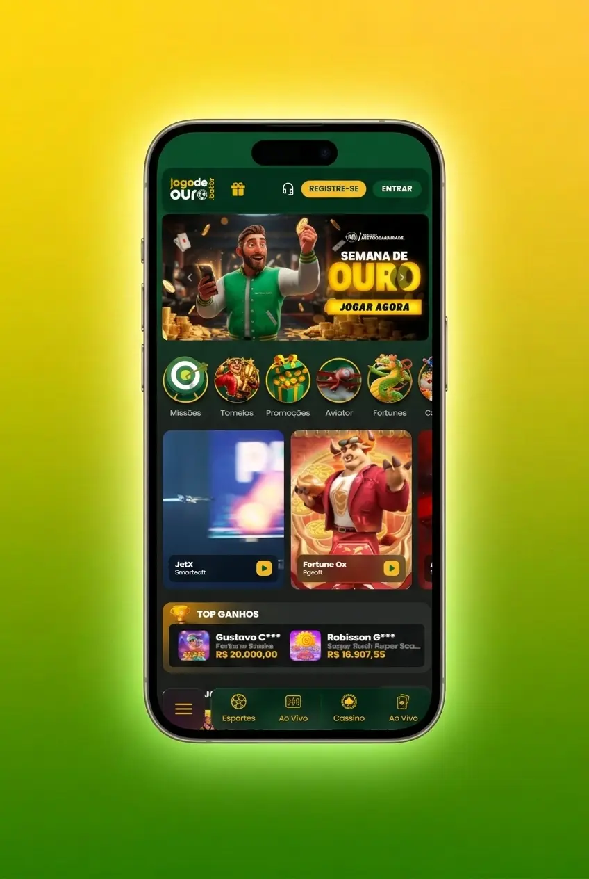 Passo a passo para depositar no Jogo de Ouro via Pix no Brasil, com QR Code e saldo instantâneo