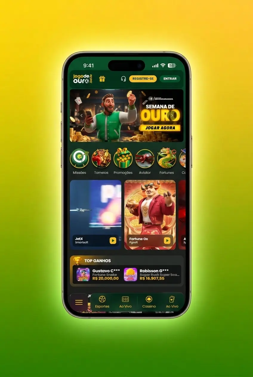 Passo a passo para depositar no Jogo de Ouro via Pix no Brasil, com QR Code e saldo instantâneo
