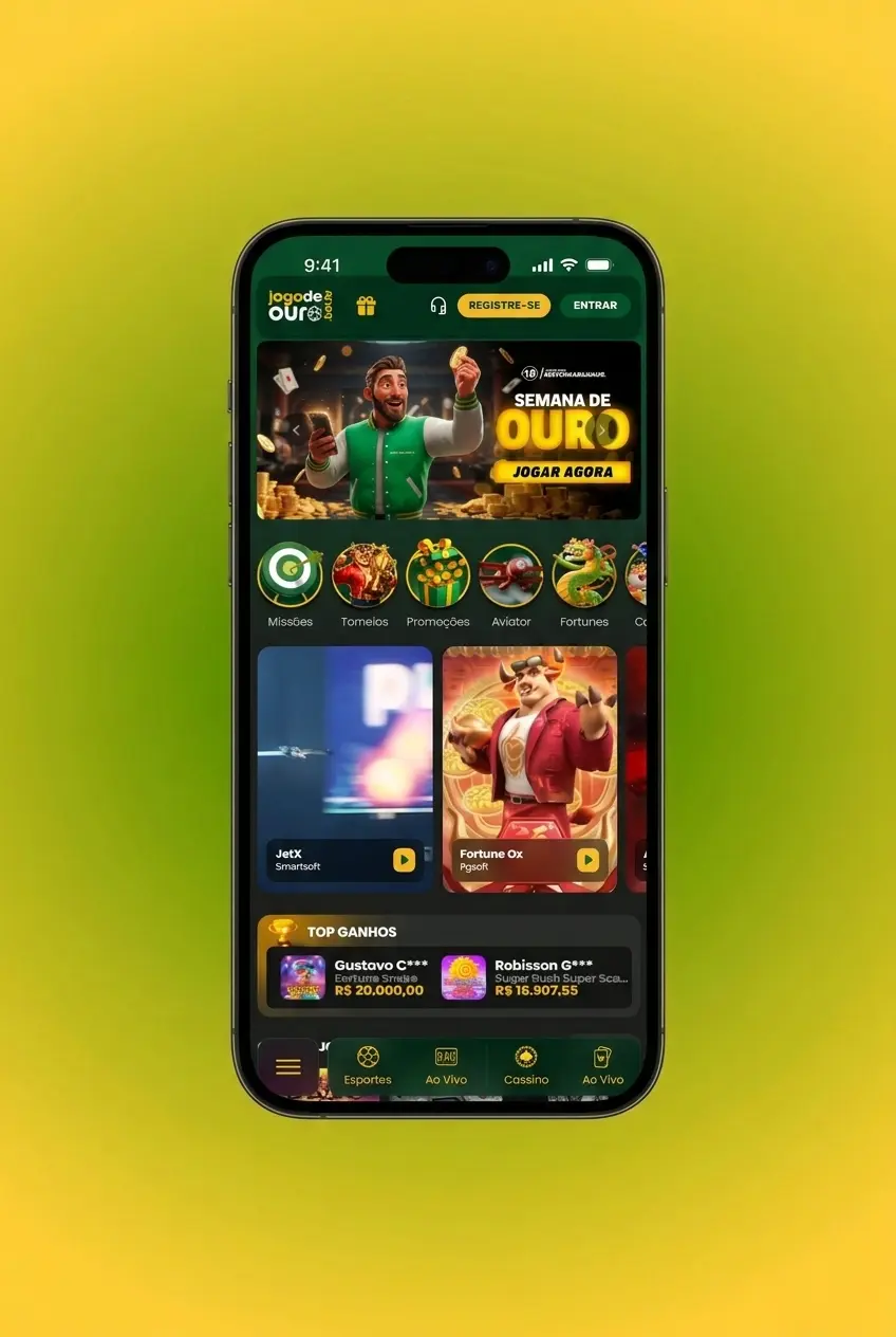 Guia passo a passo para jogar slots no Jogo de Ouro, desde login até girar caça-níqueis com apostas reais.