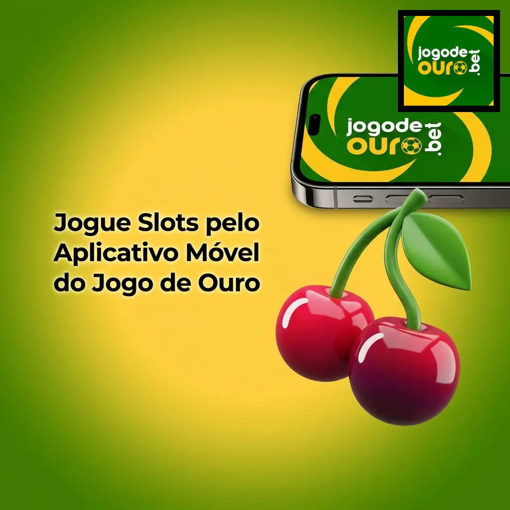Aplicativo móvel do Jogo de Ouro com lobby de slots para Android e iOS com Pix integrado