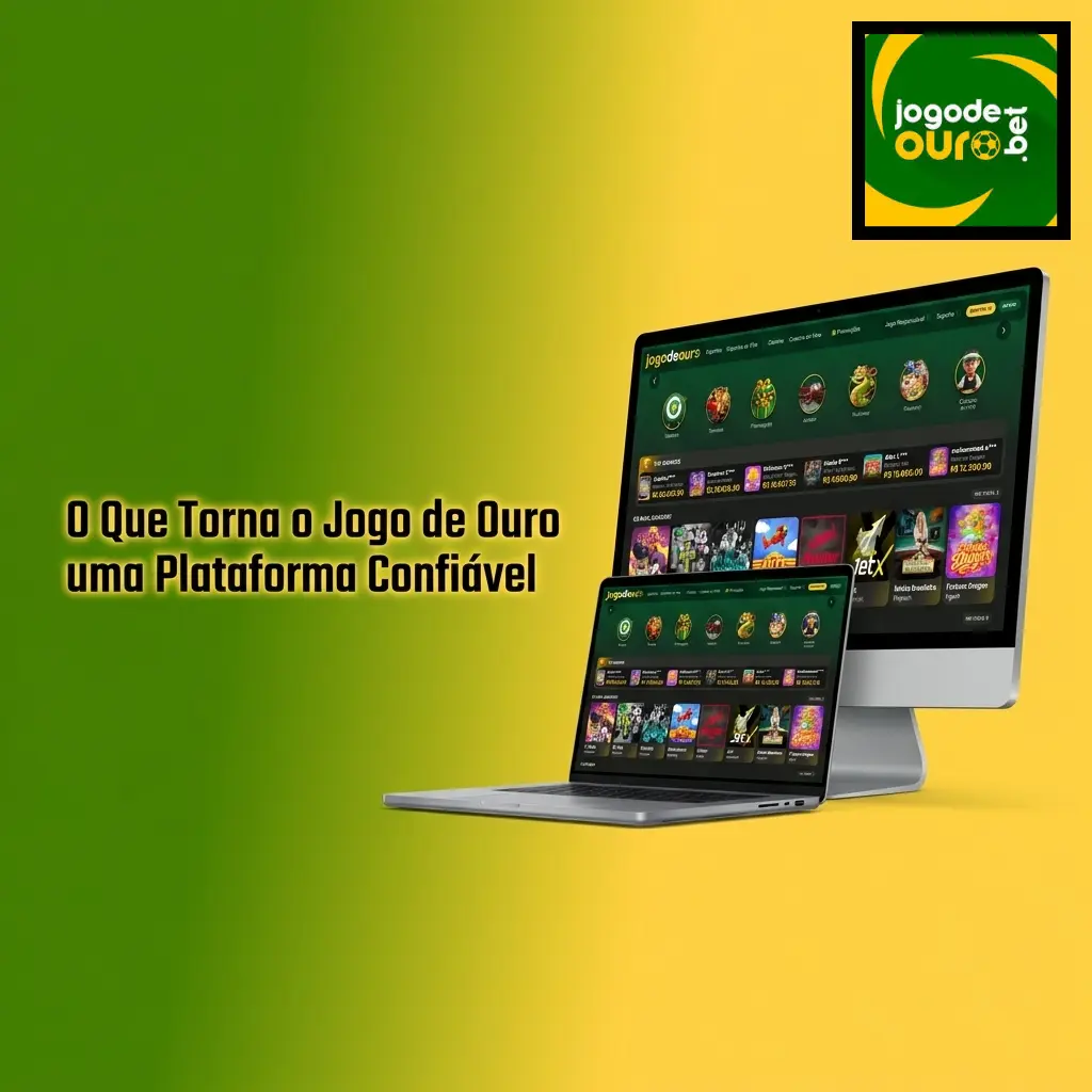 Jogo de Ouro: plataforma confiável de apostas esportivas e cassino online para jogadores brasileiros
