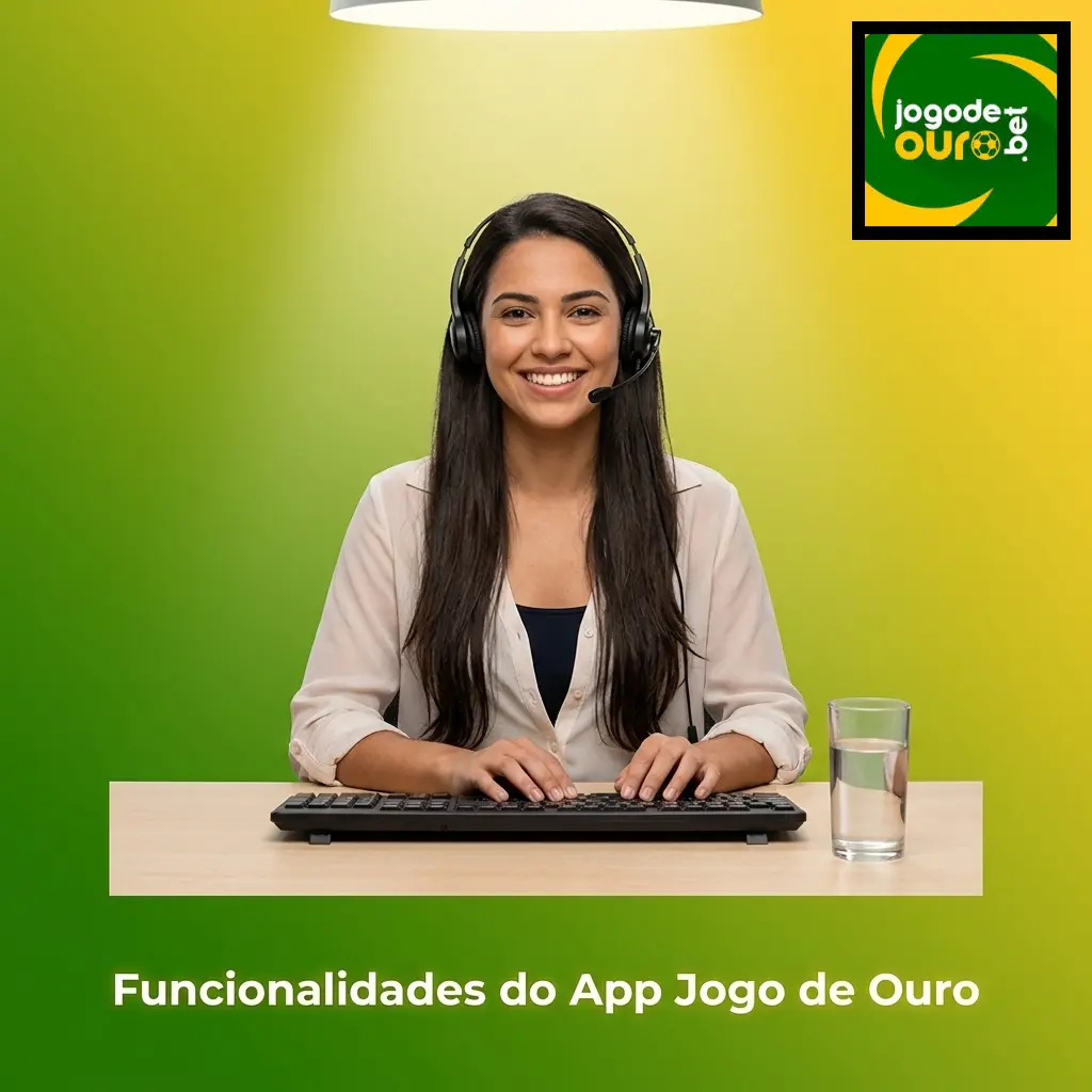 Interface do app Jogo de Ouro com apostas esportivas, cassino, depósitos e notificações push em mobile