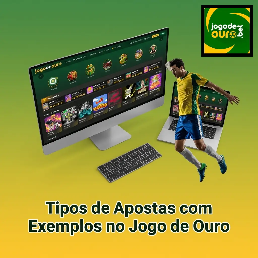 Tipos de apostas no Jogo de Ouro: simples, múltipla, sistema, handicap asiático, over/under, BTTS e resultado correto